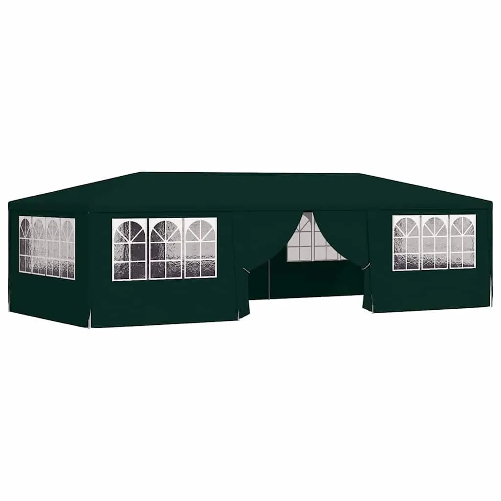 Party Tent Outdoor Use 4x9m Garden Gazebo Canopy Green