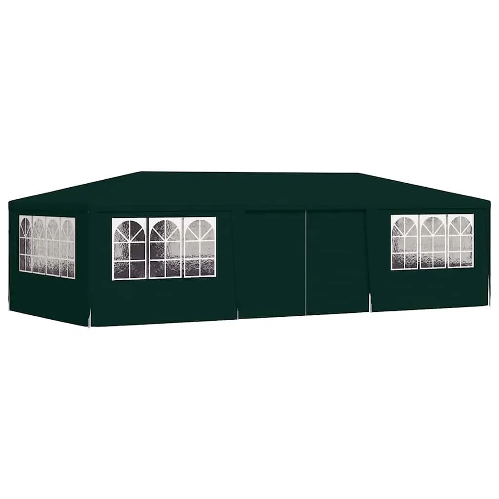 Party Tent Outdoor Use 4x9m Garden Gazebo Canopy Green