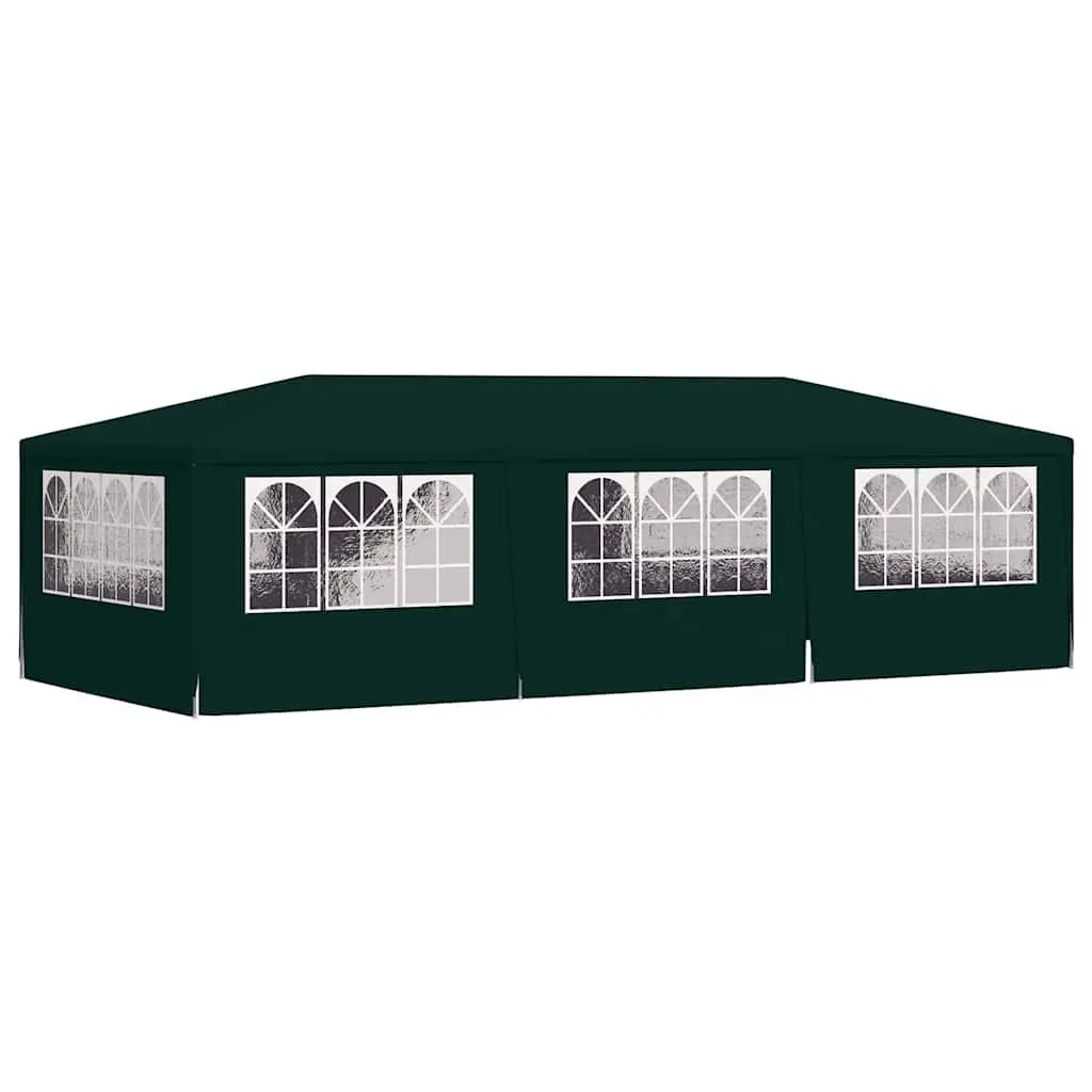 Party Tent Outdoor Use 4x9m Garden Gazebo Canopy Green
