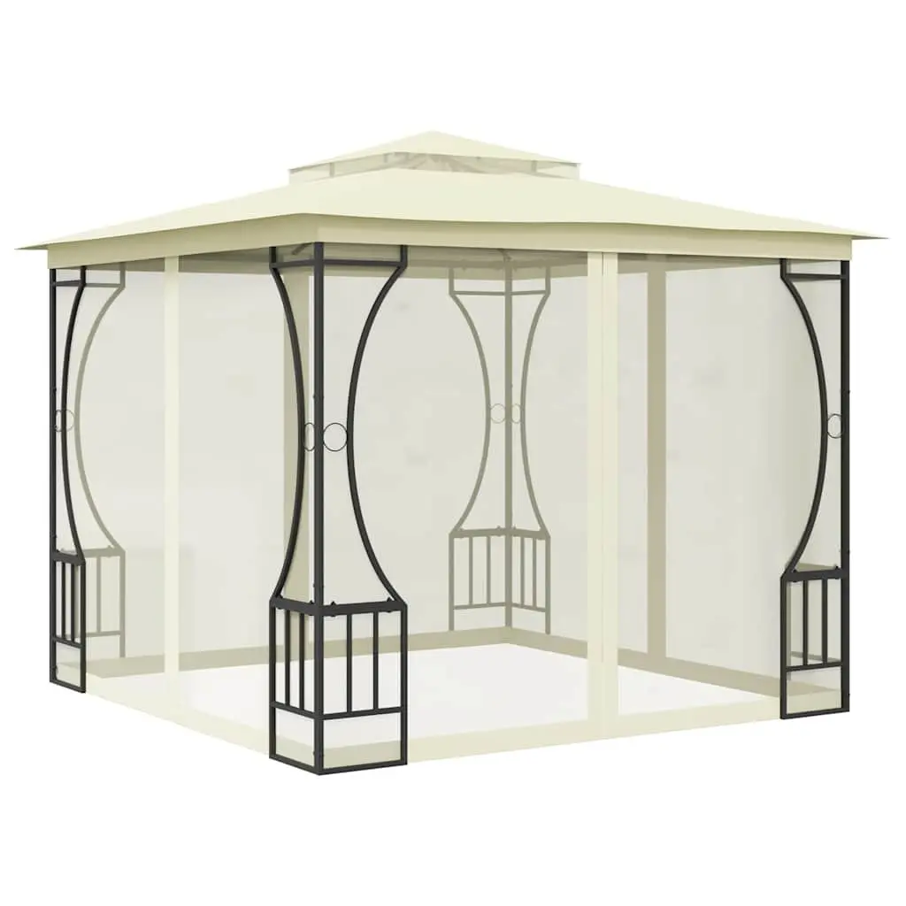 Outdoor Gazebo for Garden 300x300x265 cm Cream