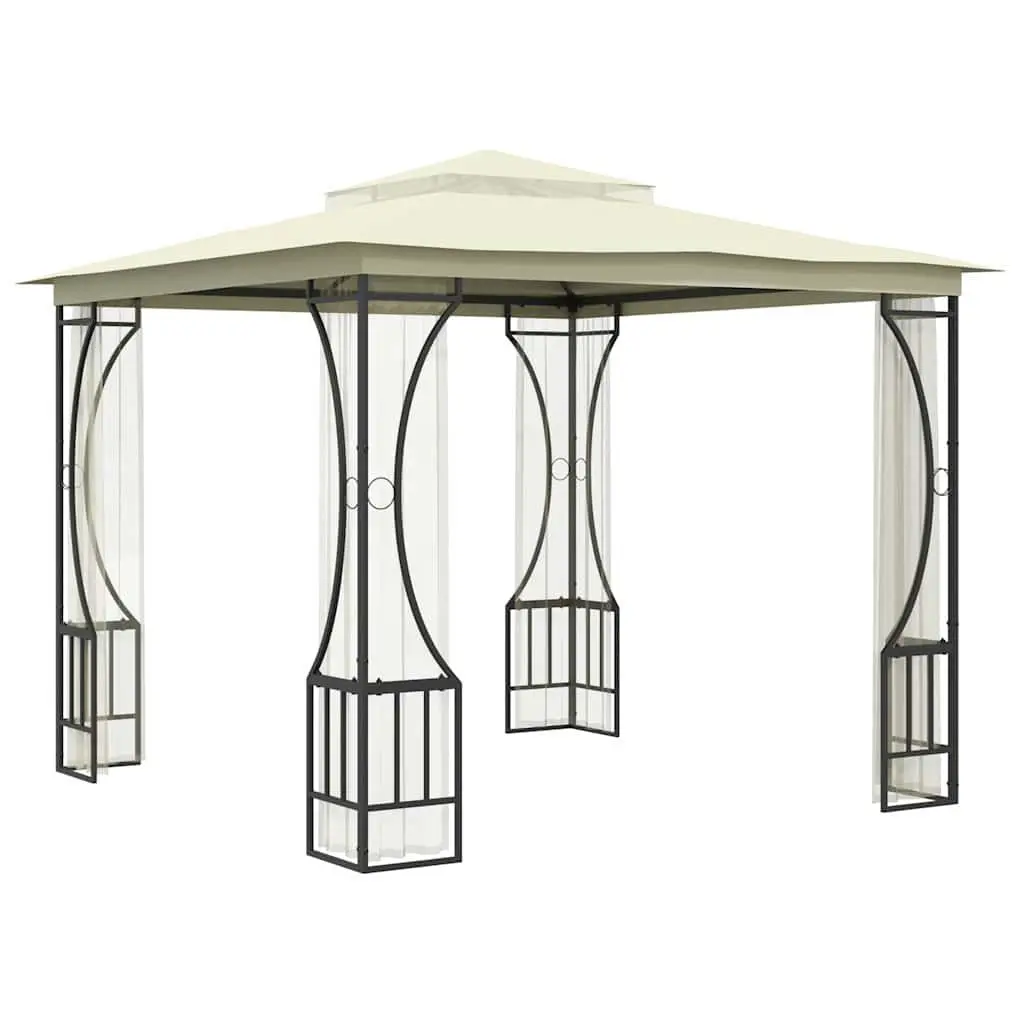 Outdoor Gazebo for Garden 300x300x265 cm Cream