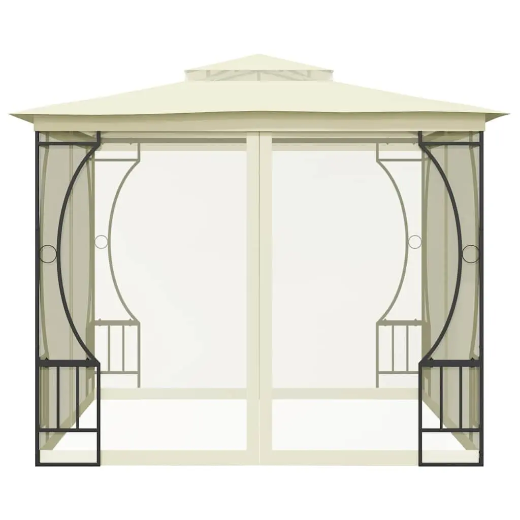 Outdoor Gazebo for Garden 300x300x265 cm Cream