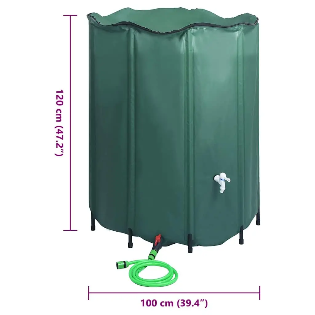 Collapsible Rain Water Tank for Garden Watering 1000L