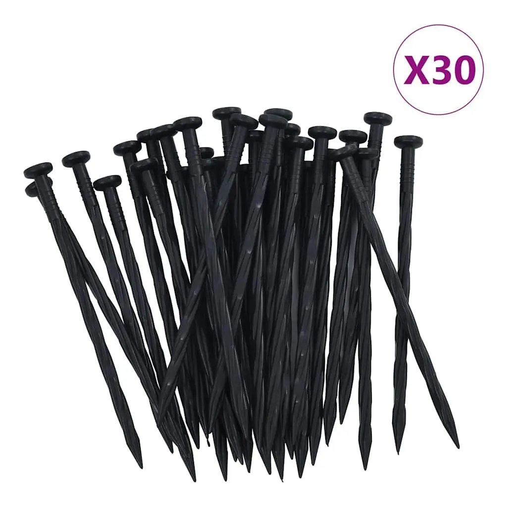 Lawn Edging Border Flexible Landscape Black 10m Garden Patio Driveway