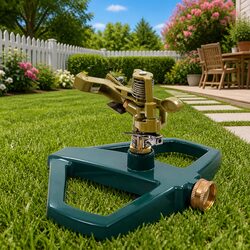 Specifications of Metal Base Rotary Sprinkler for Lawns