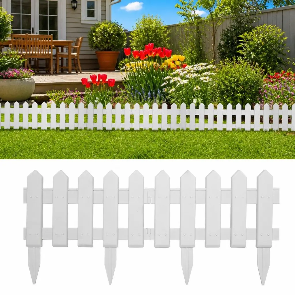 25 Flexible Lawn Edging Panels, 10m Total Length