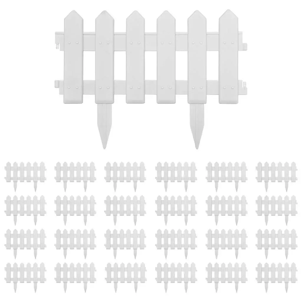 25 Flexible Lawn Edging Panels, 10m Total Length