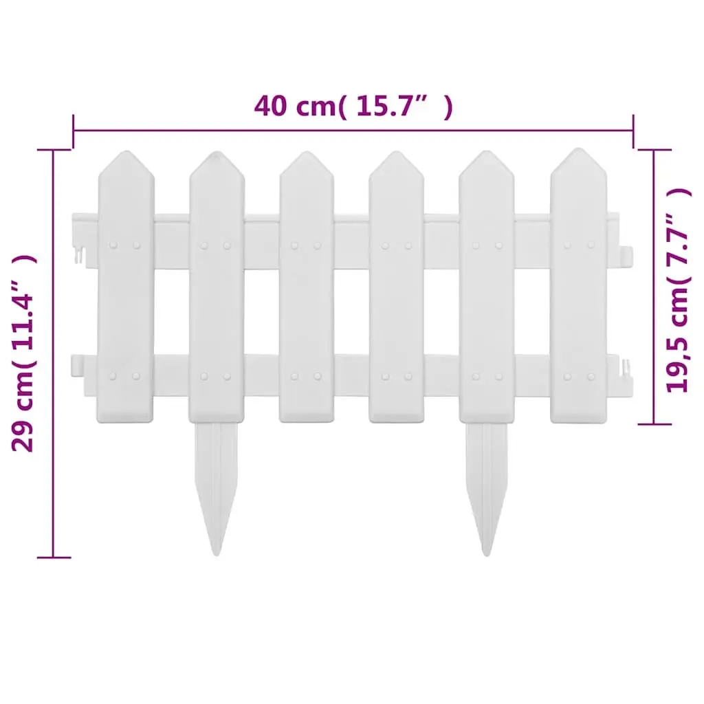 25 Flexible Lawn Edging Panels, 10m Total Length