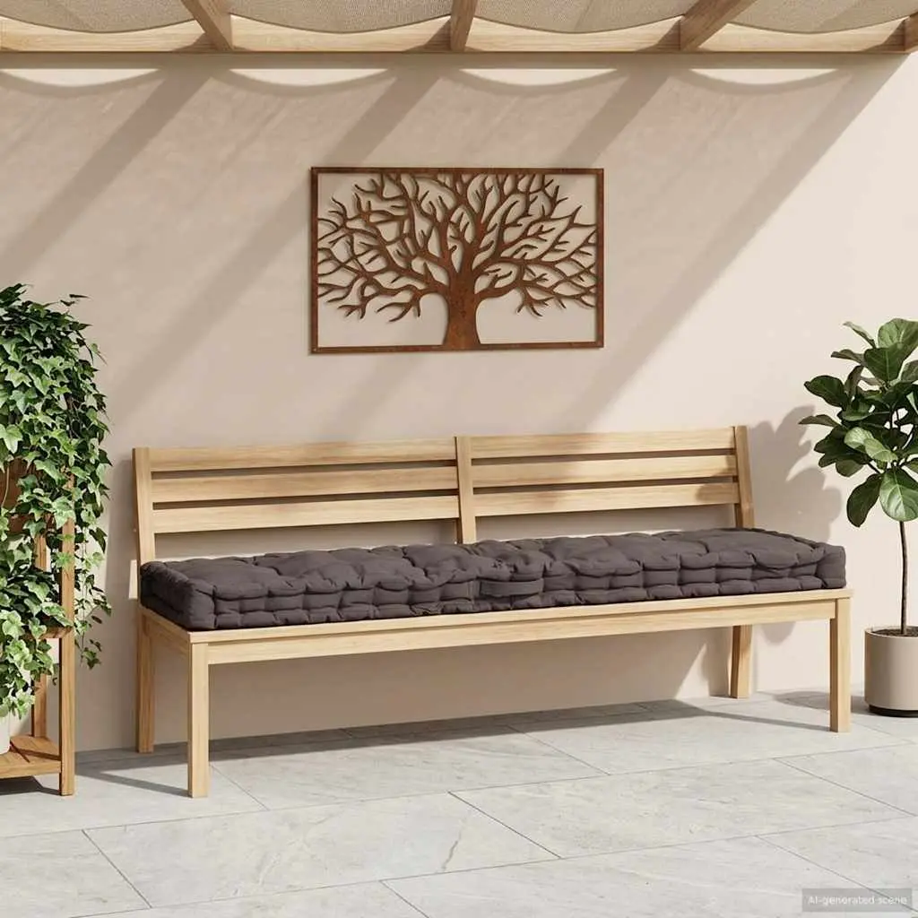 Pallet Floor Cushion Outdoor Indoor Seat Pad Garden Bench Sofa Lounge Anthracite