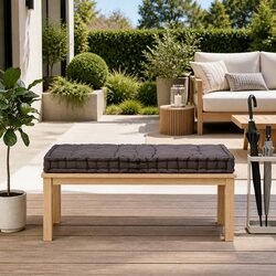 Pallet Floor Cushion Specs: 120x80x10cm, Cotton, Anthracite