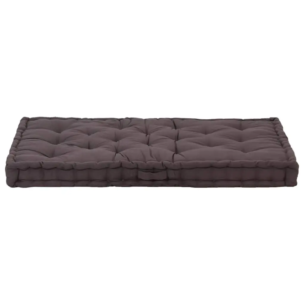 Outdoor Bench Cushion Pad Soft Cotton 120x80x10cm Thick Padding Anthracite