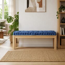 Pallet Floor Cushion Light Blue Outdoor Garden Bench Pad Sofa Seat Padding