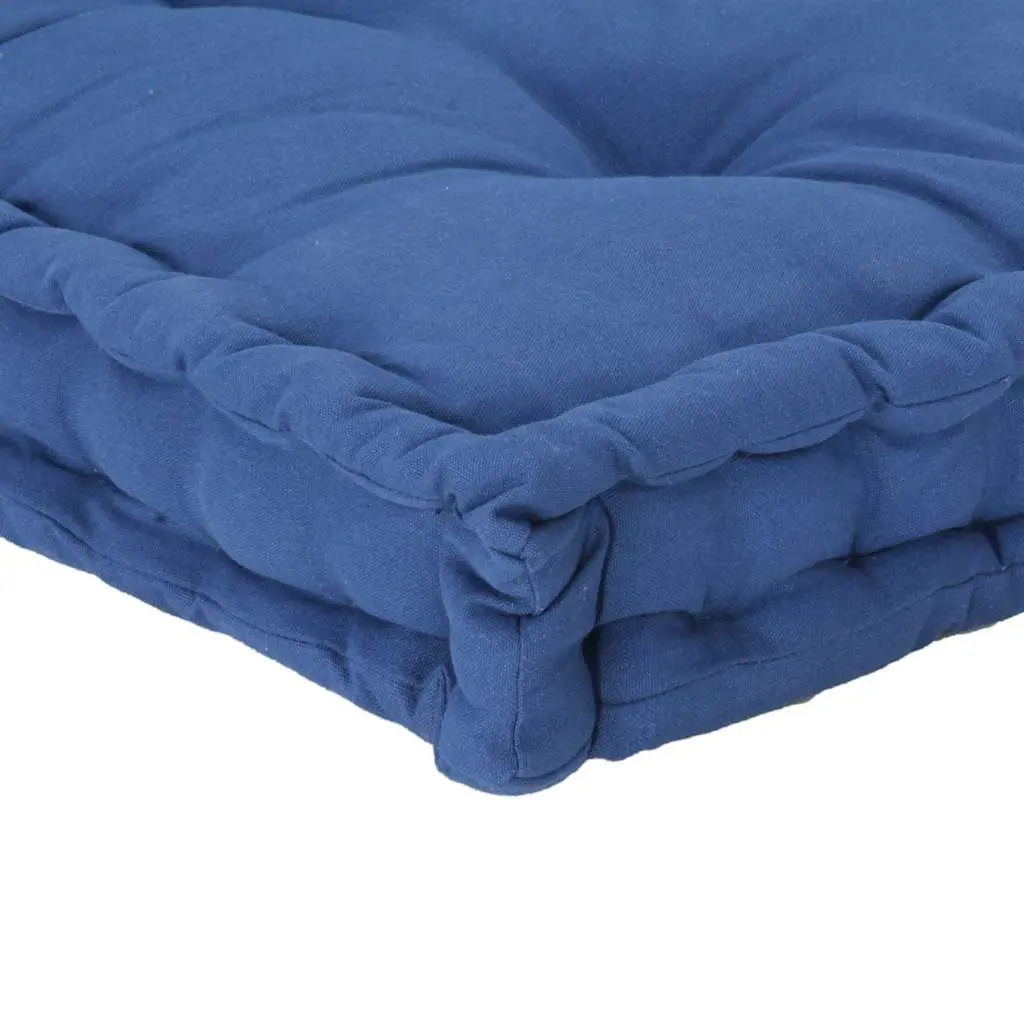 Light Blue Pallet Cushion, 120 x 40 x 7 cm
