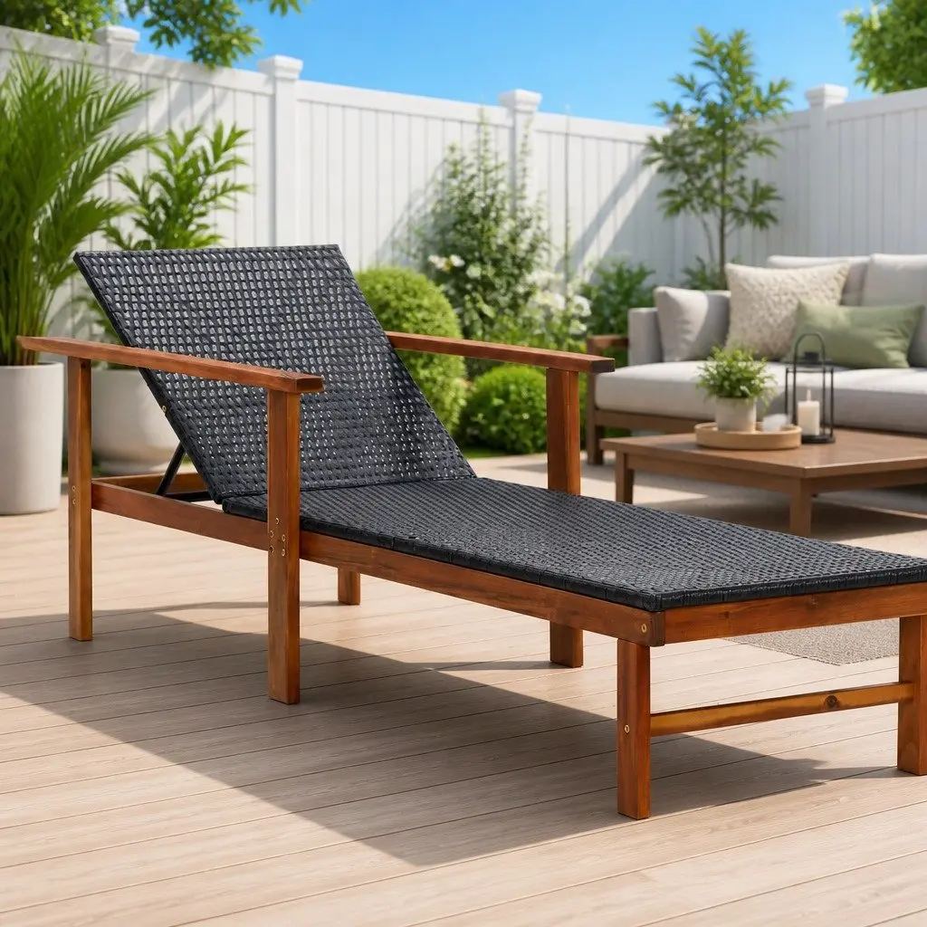 Outdoor Reclining Sun Lounger