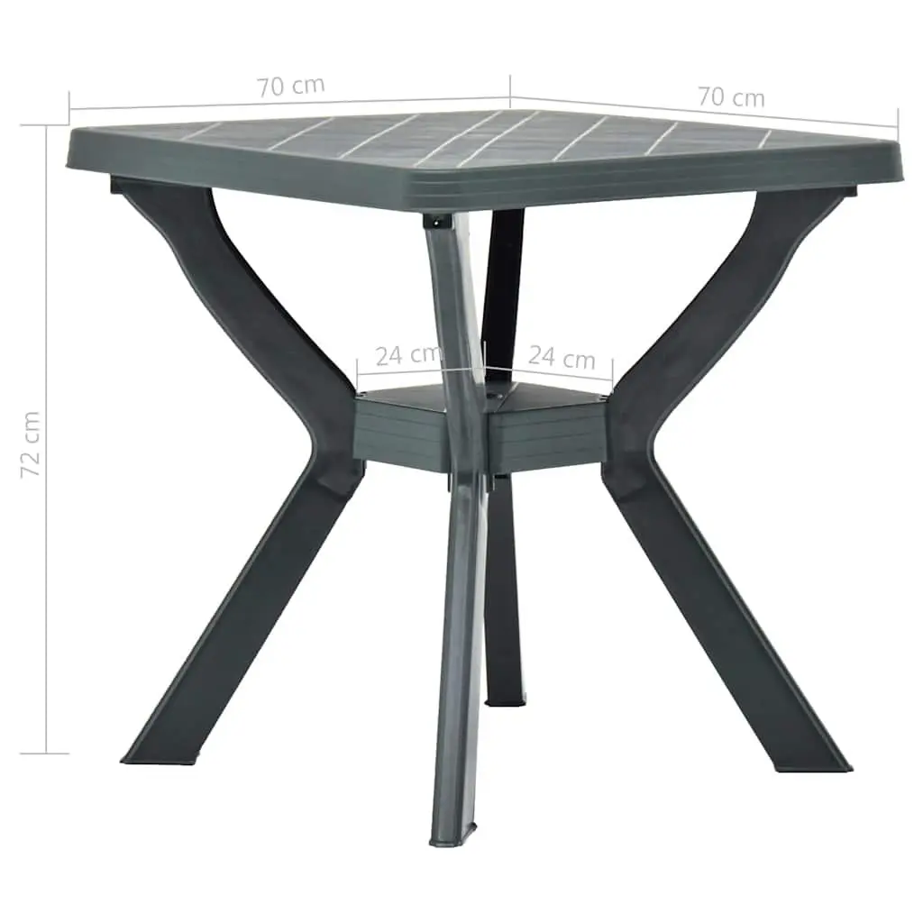 Outdoor Bistro Table 70x70x72cm
