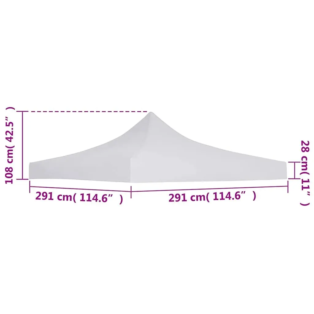 Party Tent Roof Outdoor 3x3m Replacement Top Cover