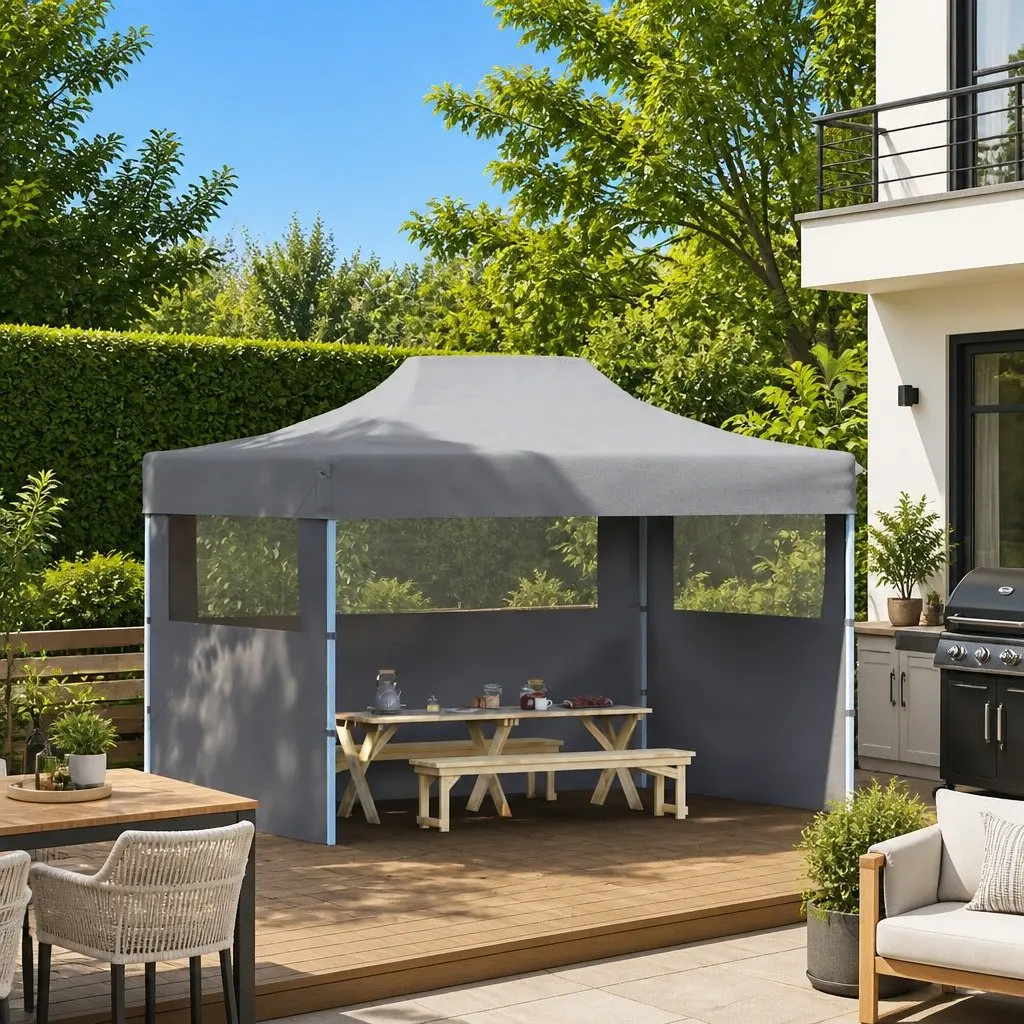 3x4m Folding Party Tent with Sidewalls