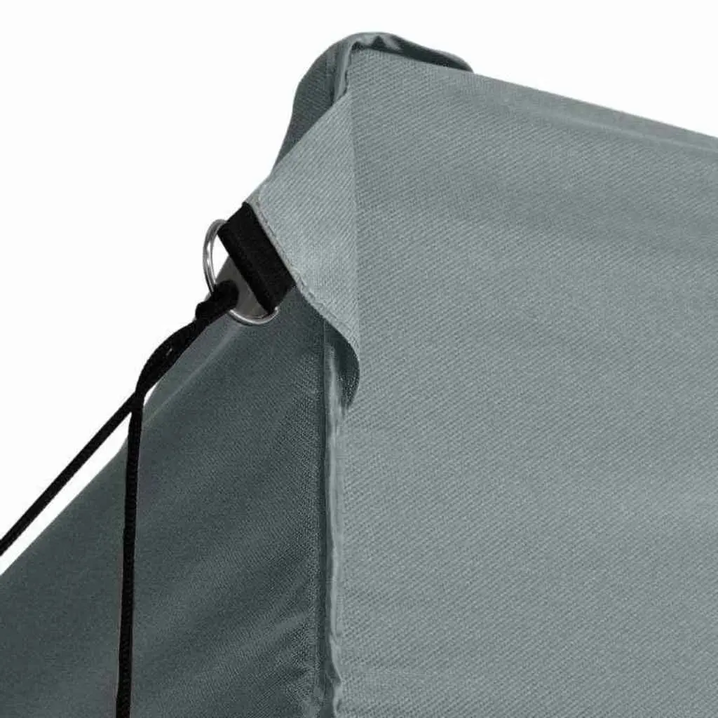 Folding Party Tent 3x4m Outdoor Canopy Marquee 4 Sidewalls Gazebo Steel Frame