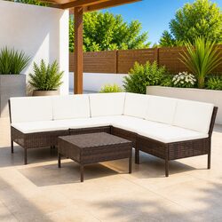 Specifications of the 6-Piece Garden Lounge Set