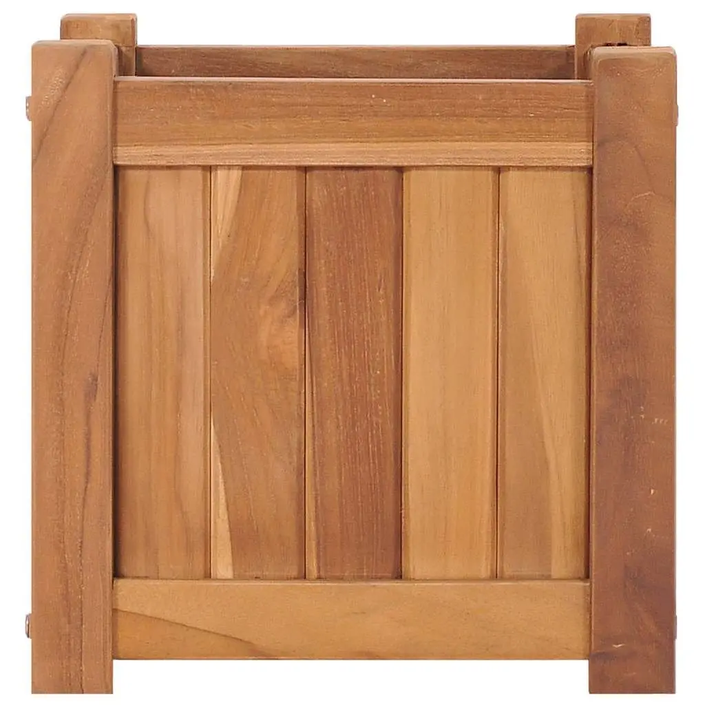 Raised Garden Bed Planter 30x30x30 cm Outdoor Wooden Box Patio Container