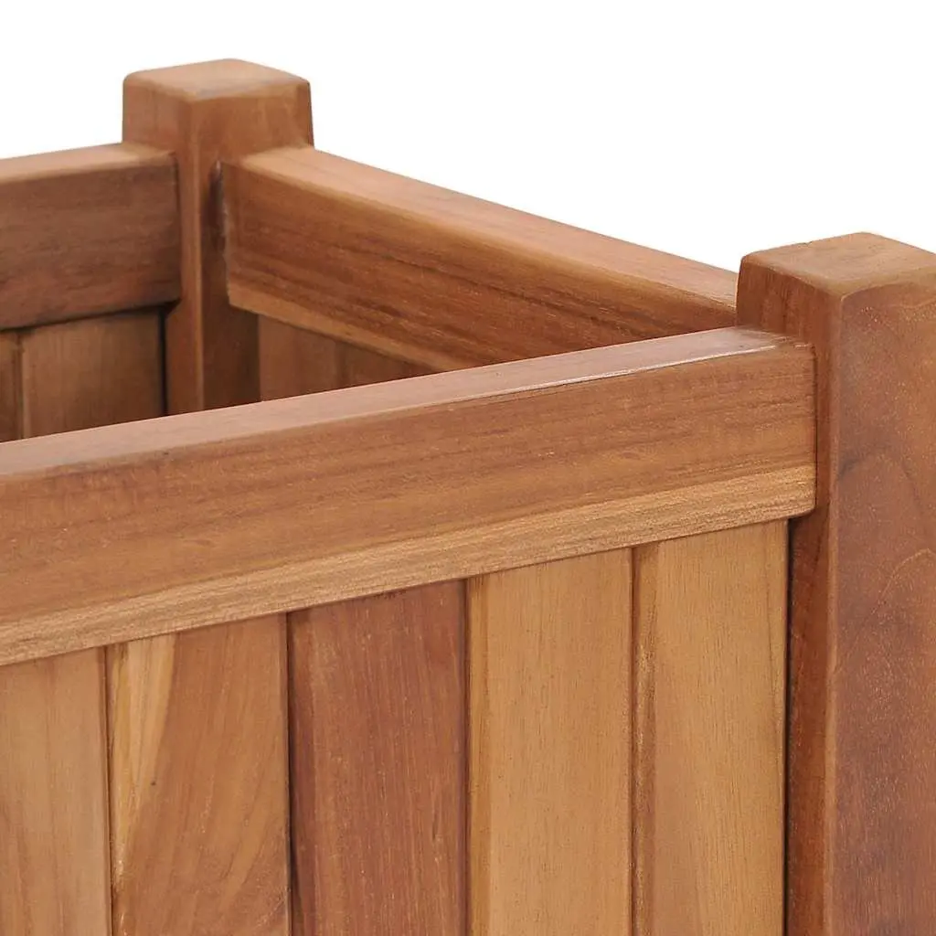 Raised Garden Bed Planter 30x30x30 cm Outdoor Wooden Box Patio Container