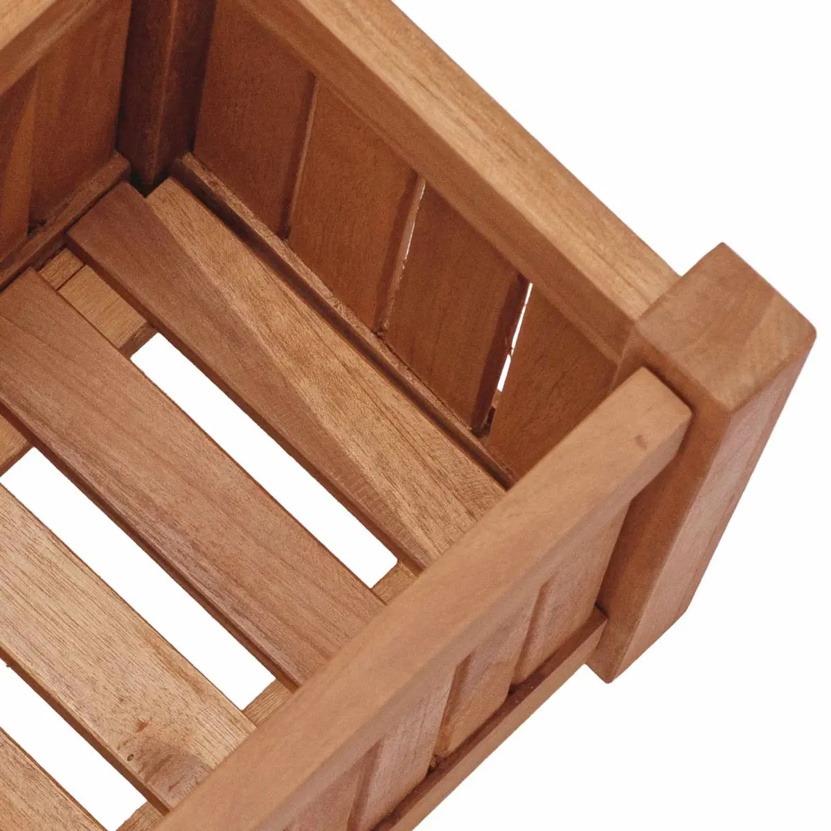 Raised Garden Bed Planter 50x25x25 cm Brown Wood Outdoor Patio Balcony