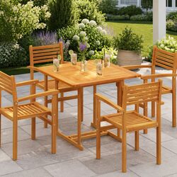 Specifications of Teak Wood Square Table Top 90x90cm