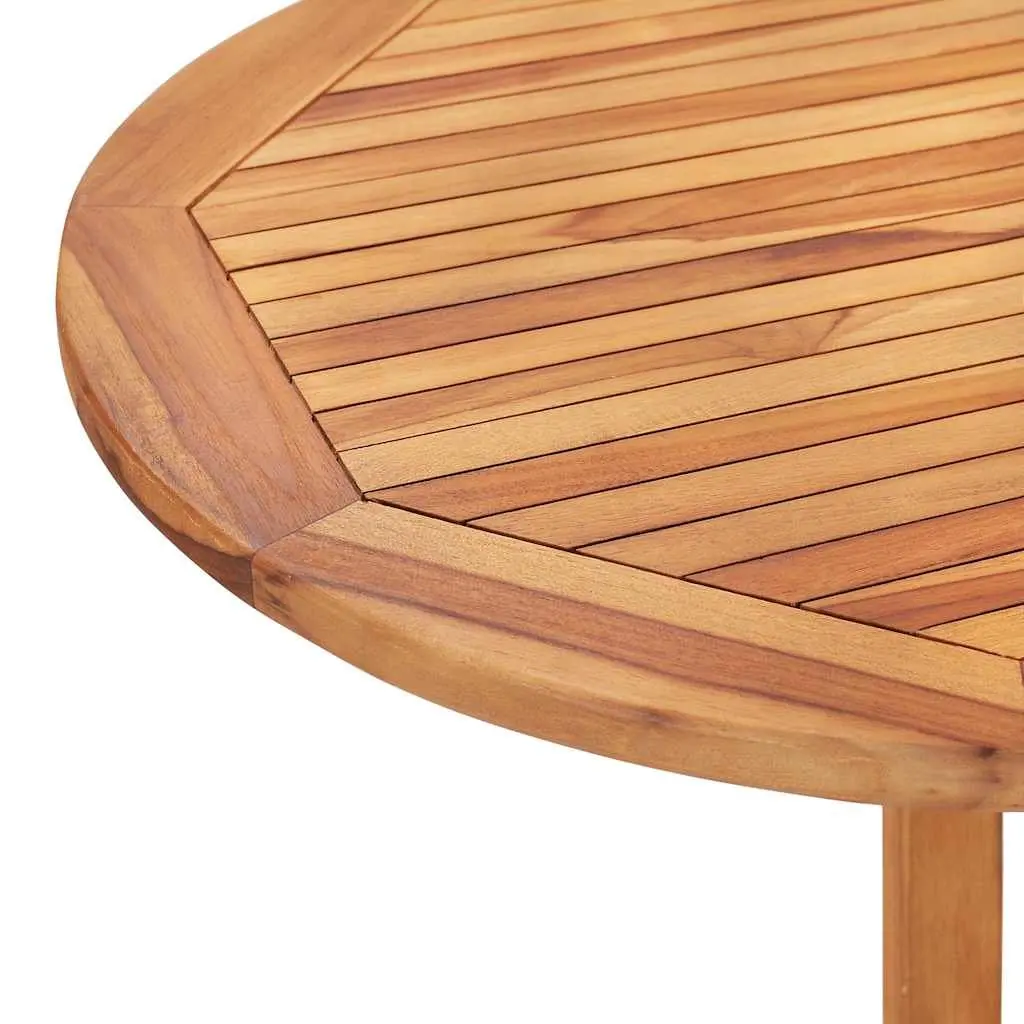 Folding Butterfly Garden Dining Table 120cm x 70cm Brown