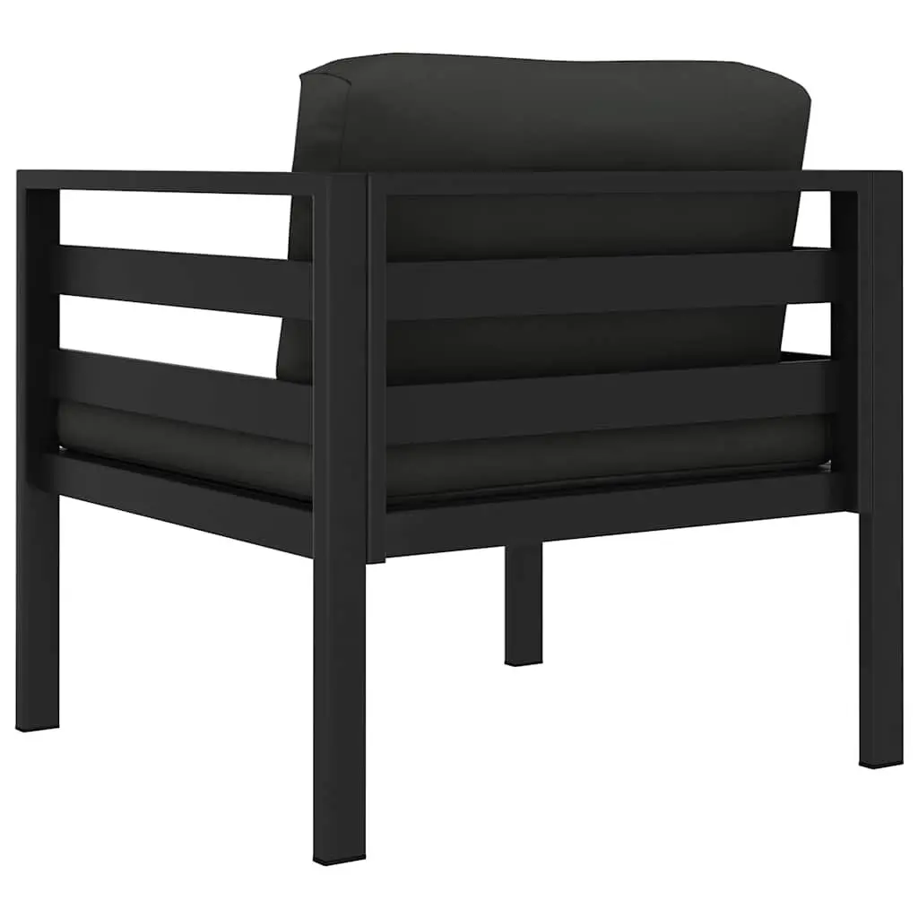 Single Sofa Anthracite Indoor Outdoor Seating Modular Lounge