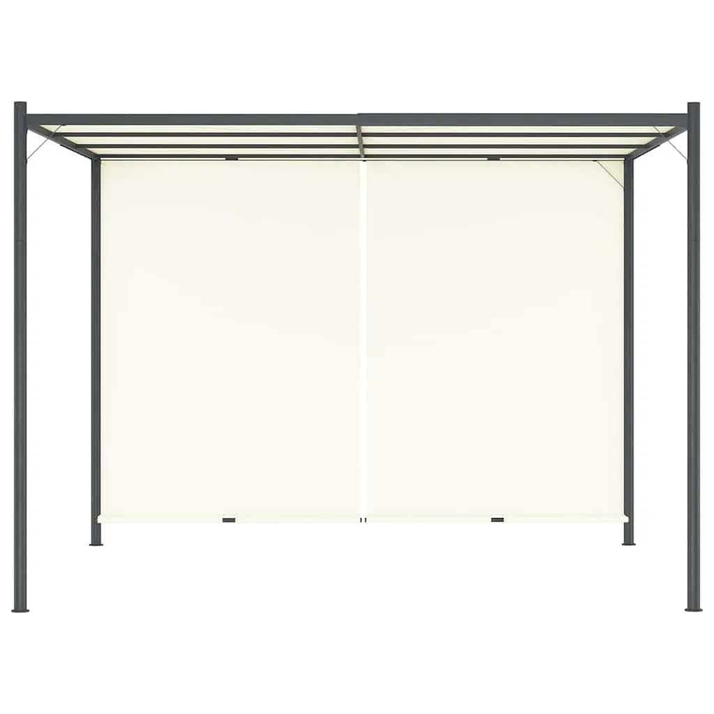 Garden Pergola Outdoor Use 3x3m Adjustable Retractable Roof Sliding Canopy