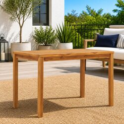 Specifications of Solid Teak Wood Dining Table 120x70x77cm