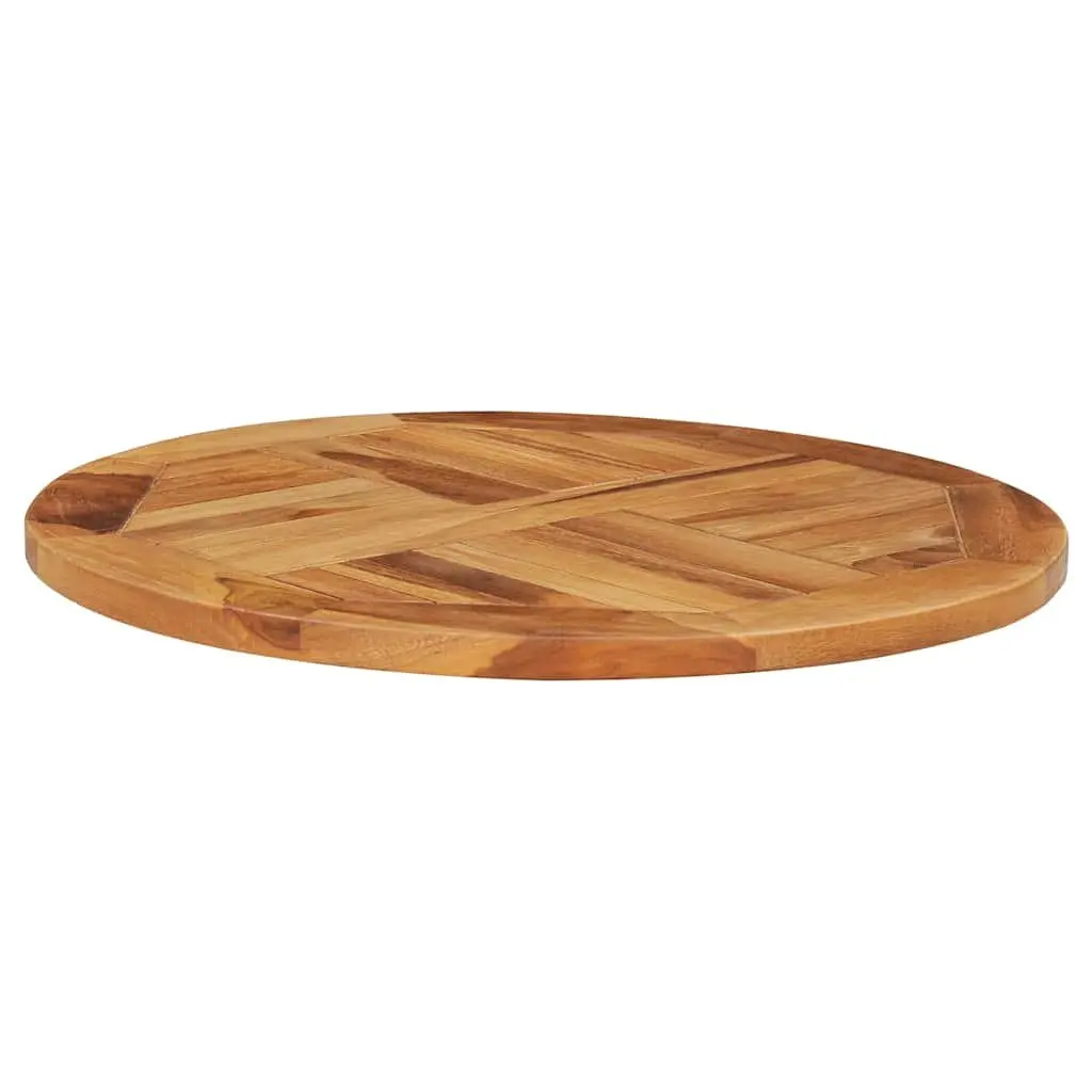 Rotating Table Disk in Teak Wood