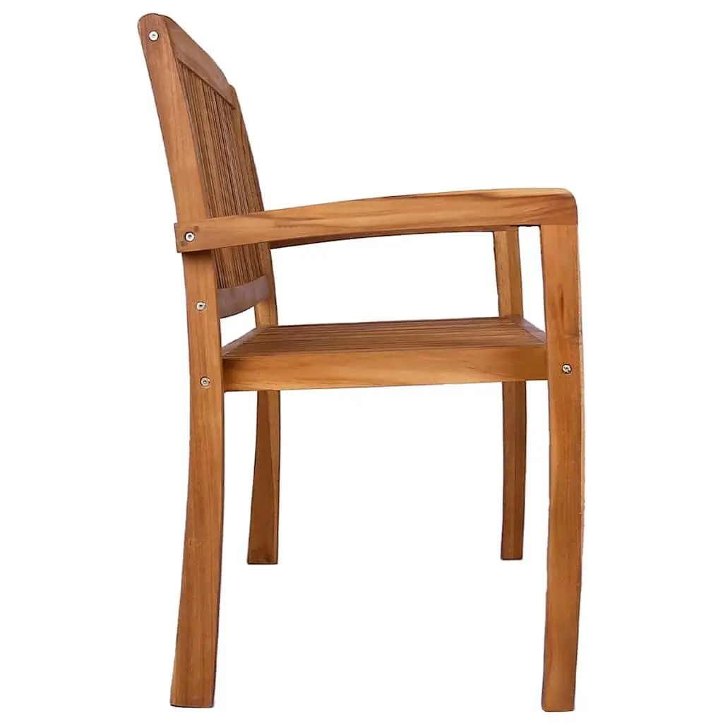 Outdoor Teak Stacking Bench 120cm for 2 Persons