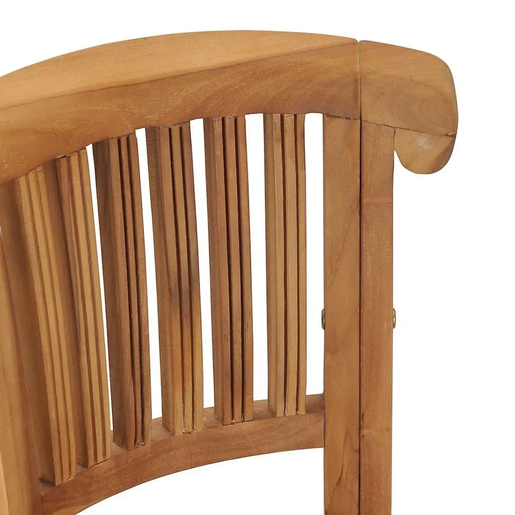 Solid Teak Wood Bar Stool for Dining