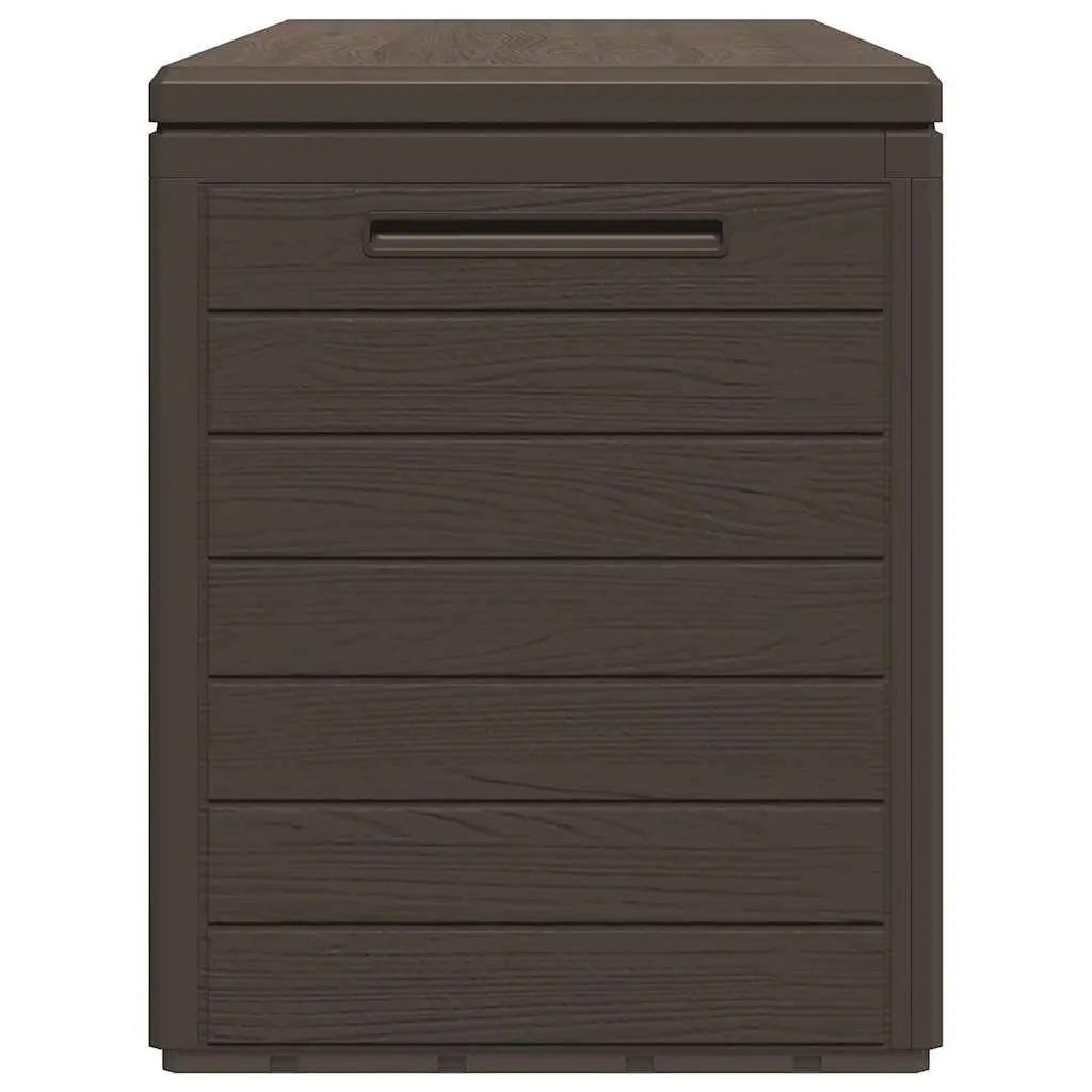 Garden Storage Box Brown Outdoor Patio Deck Furniture Cushion Blanket Pillow