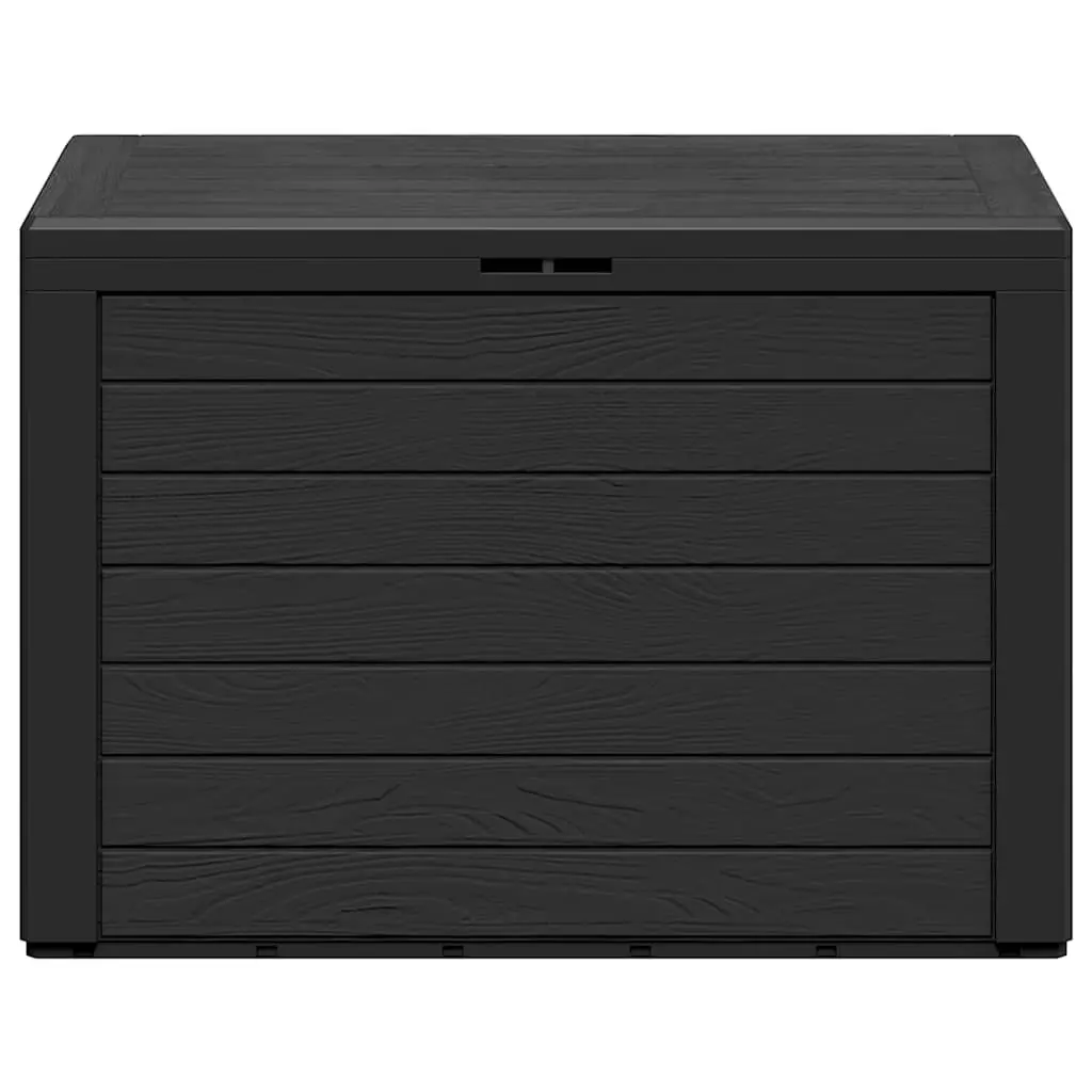 Garden Storage Box Anthracite 78x44x55cm Outdoor Patio Chest Container Organiser