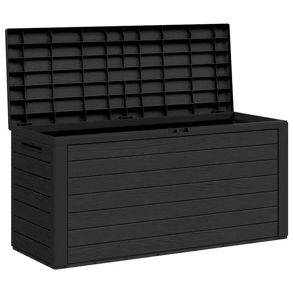 Garden Storage Box Anthracite Outdoor Patio Deck Furniture Cushion Chest