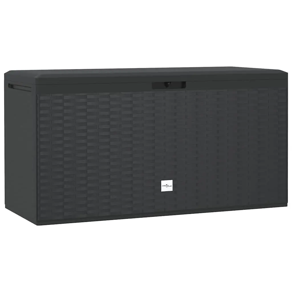 Garden Storage Box Anthracite Outdoor Patio Deck Cushion Toy Organiser Chest