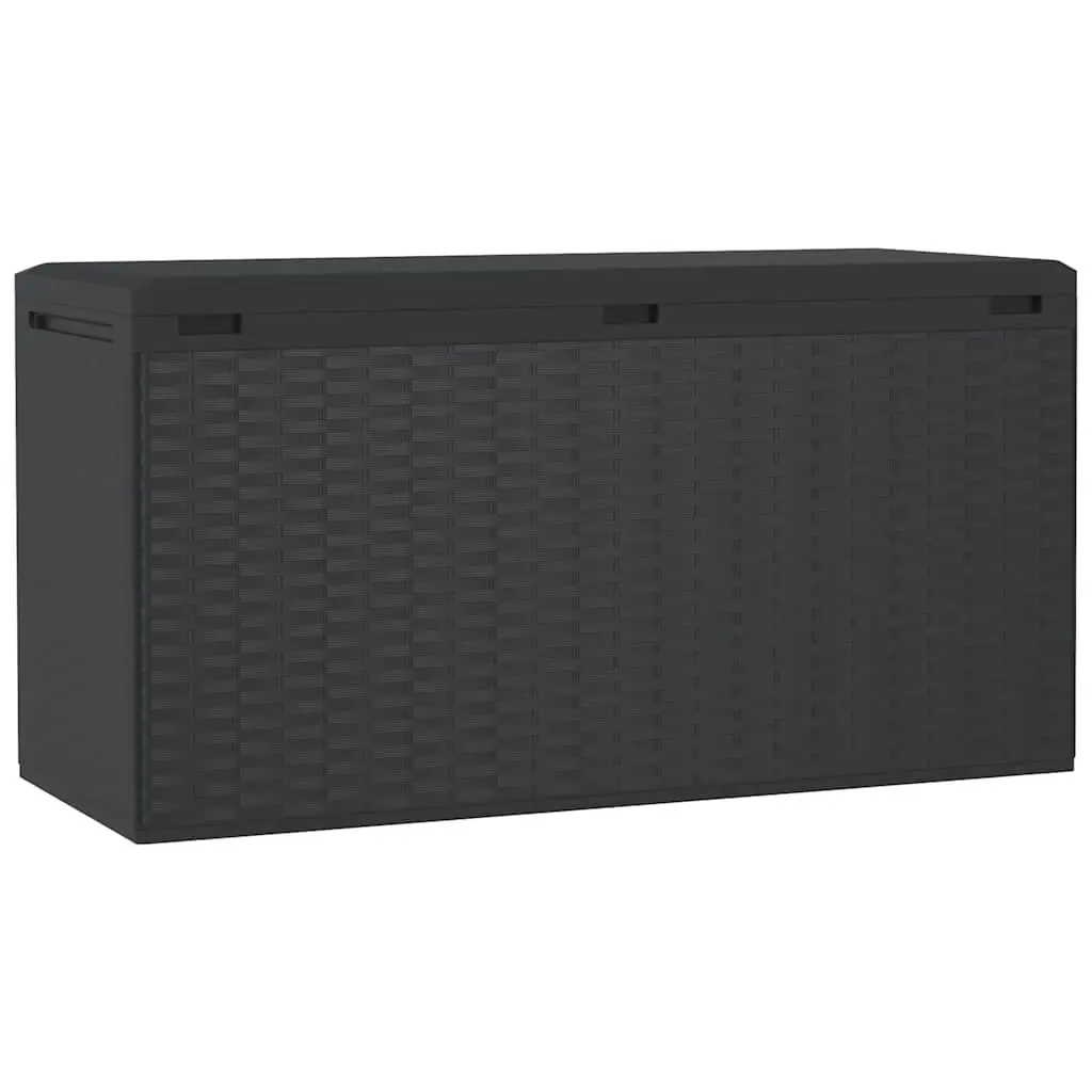 Garden Storage Box Anthracite Outdoor Patio Deck Cushion Toy Organiser Chest