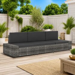 Specs of Outdoor 3-Seater Sectional Sofa in Grey