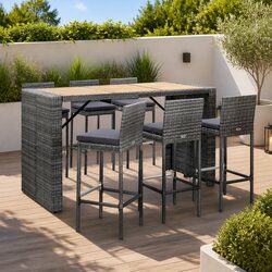 Specifications of 7-Piece Outdoor Bar Furniture Set
