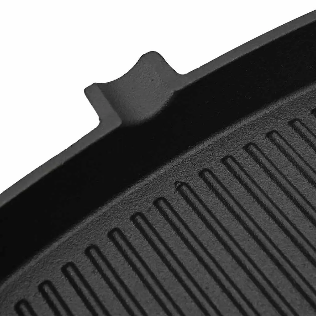 Cast Iron Grill Pan 20x20 cm