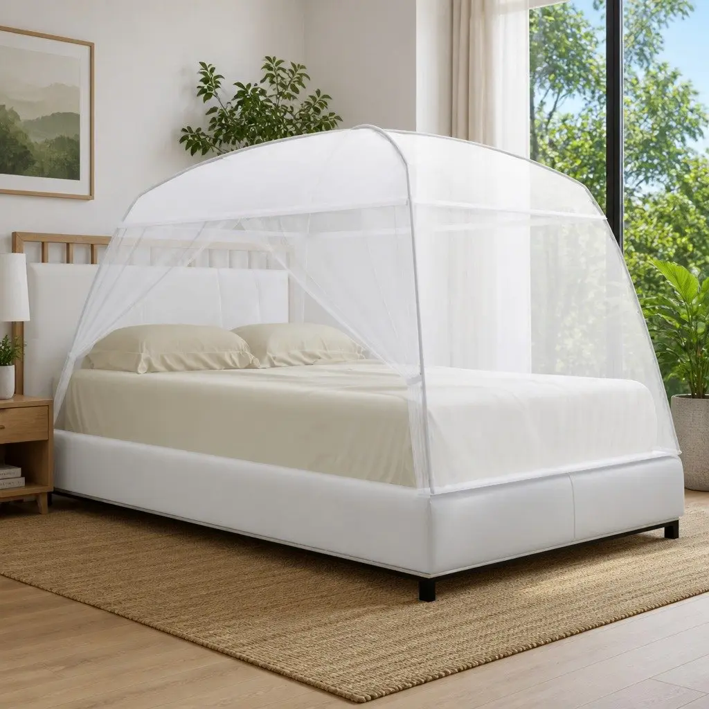 Mongolia Yurt Mosquito Net 2 Doors 200x150x145cm Camping Outdoor Indoor Insect