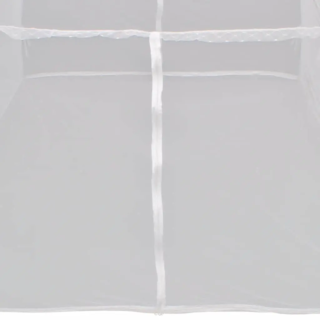 Mosquito Net Indoor Outdoor Camping Insect Screen Mongolian Yurt 200 x 180 x 150 cm White