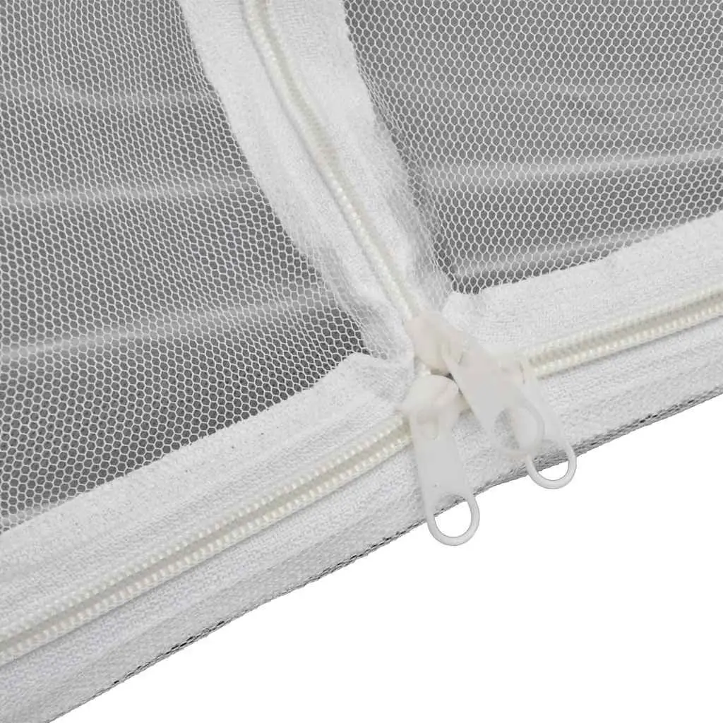 Mosquito Net Indoor Outdoor Camping Insect Screen Mongolian Yurt 200 x 180 x 150 cm White