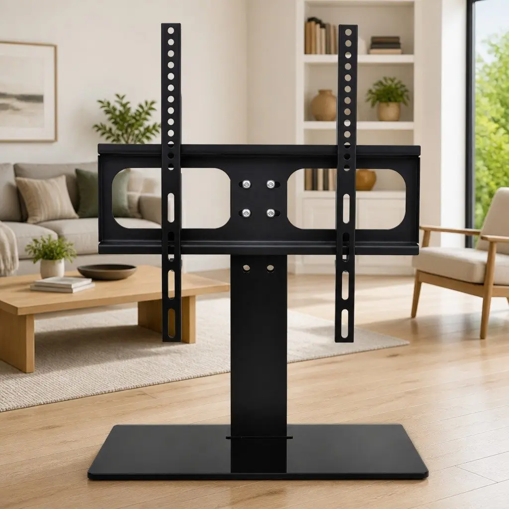 Pedestal TV Stand, Adjustable 26-42 Inch