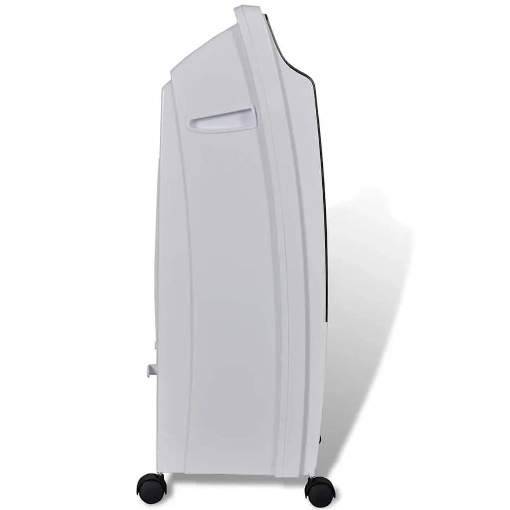 Portable Evaporative Air Cooler Humidifier Purifier for Medium Rooms 8L Water Tank White
