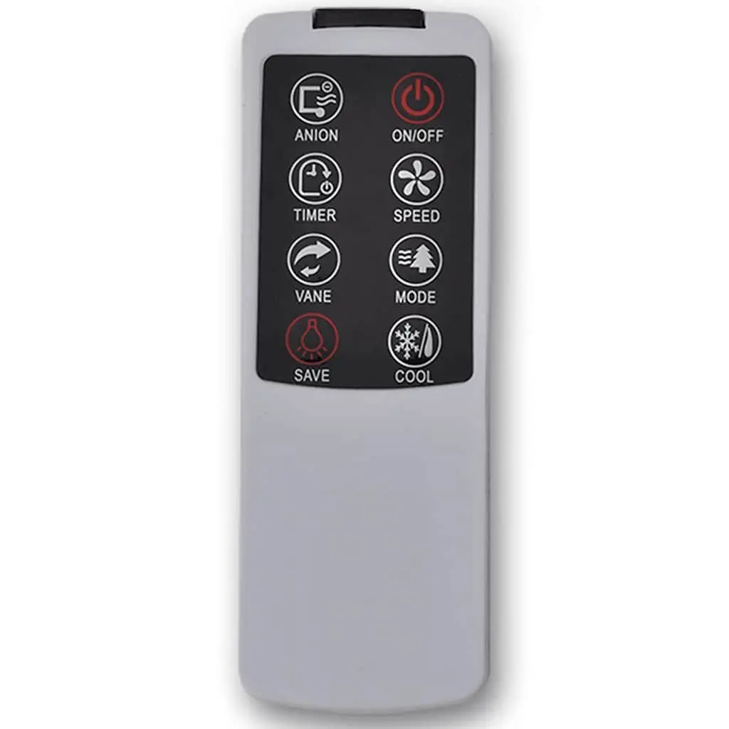 Portable Evaporative Air Cooler Humidifier Purifier for Medium Rooms 8L Water Tank White
