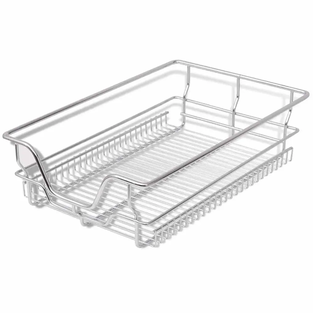 Pull-Out Wire Kitchen Baskets, 2 pcs