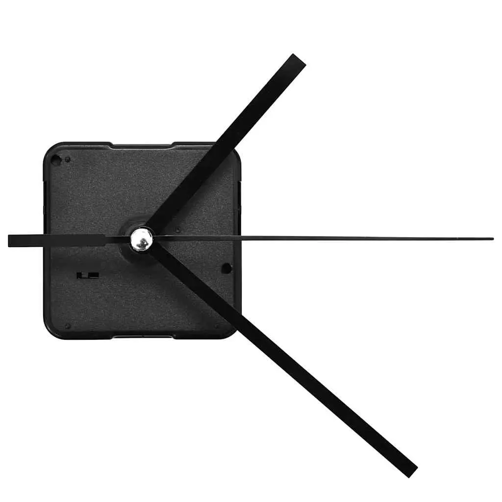 Quartz Clock Movement with Pointers Black Repair Replace DIY Clockwork Parts